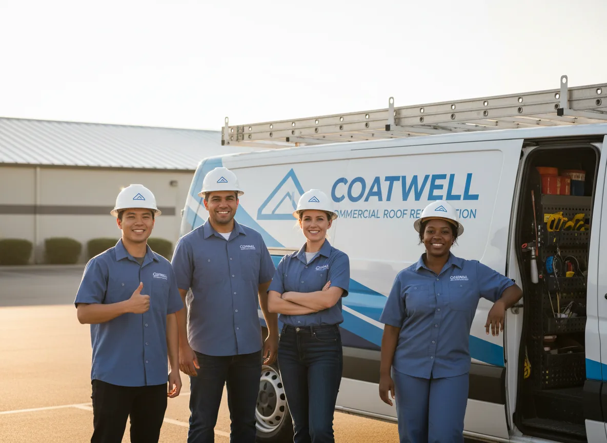 Commercial roof coating company in Medina, NY
